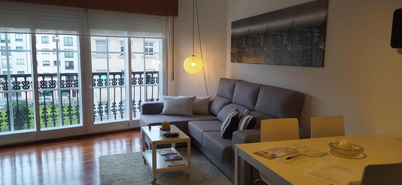Moderno Y Luminoso 2 Dormitorios Con Todas Las Comodidades En Pontevedra Ciudad Dış mekan fotoğraf