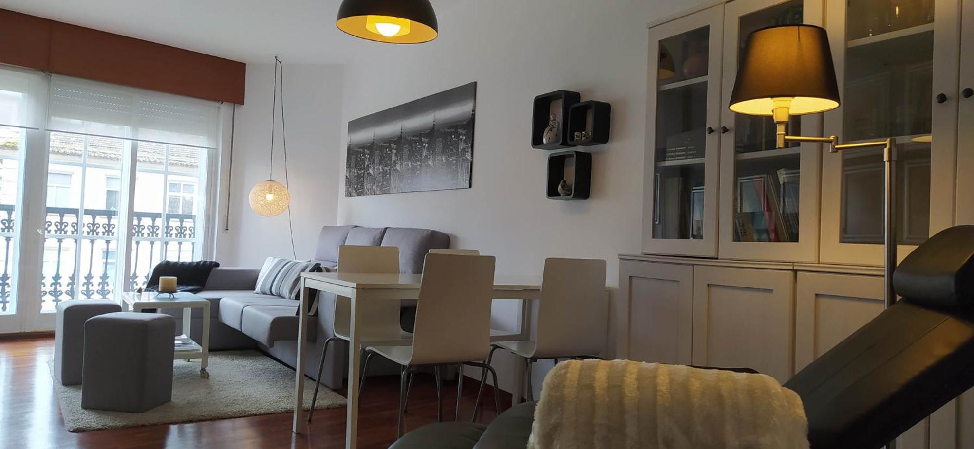 Moderno Y Luminoso 2 Dormitorios Con Todas Las Comodidades En Pontevedra Ciudad Dış mekan fotoğraf