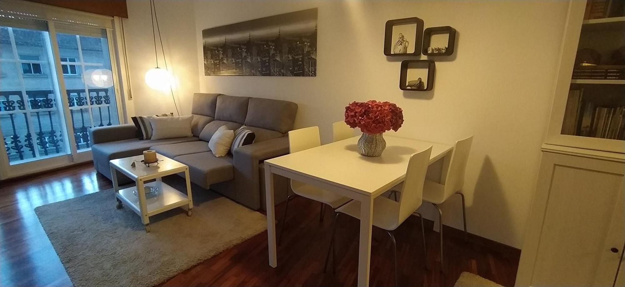 Moderno Y Luminoso 2 Dormitorios Con Todas Las Comodidades En Pontevedra Ciudad Dış mekan fotoğraf